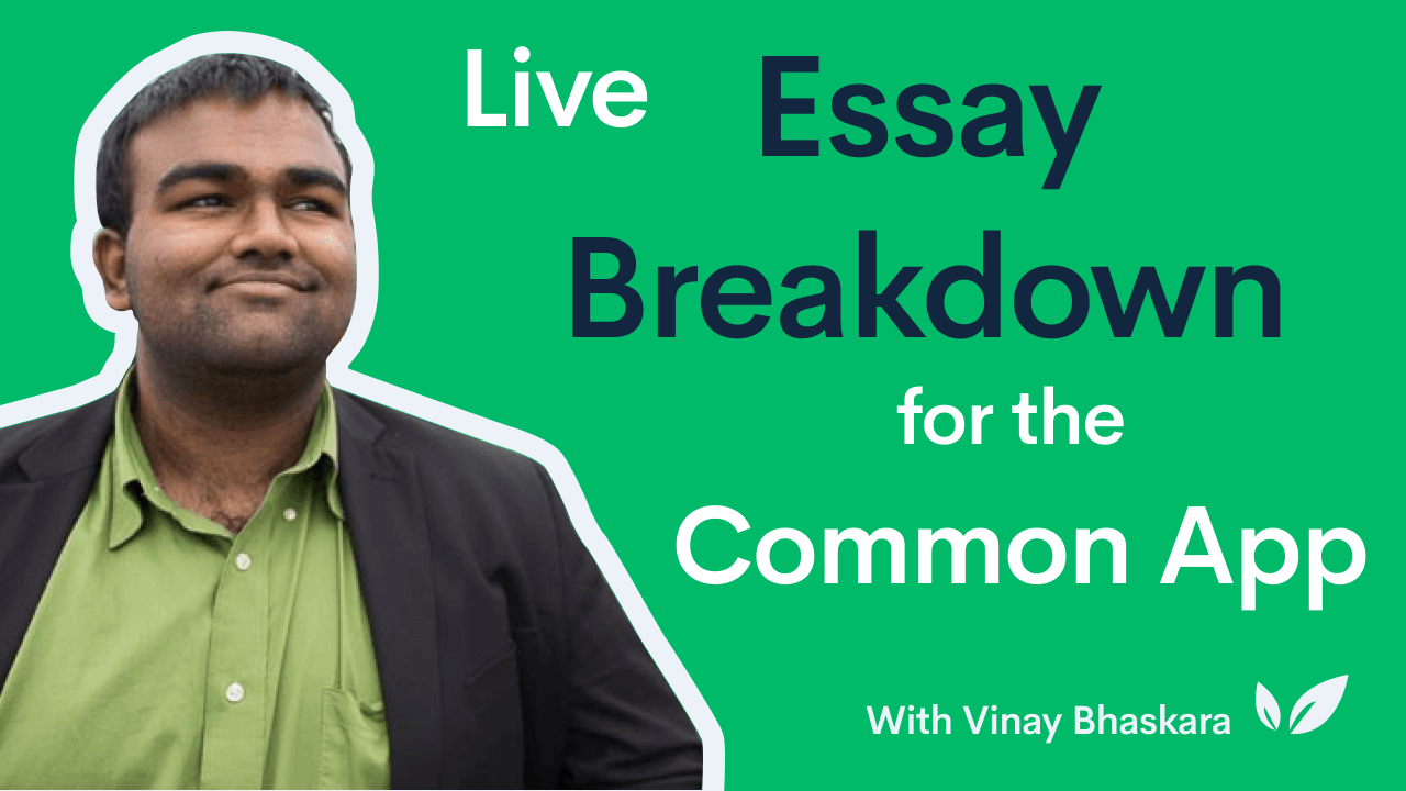 How To Write The Common App Essay | CollegeVine collegevine common app essay